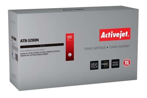 Activejet ATB-3280N Toner (zamiennik Brother TN-3280; Supreme; 8000 stron; czarny) Activejet ATB-3280N Toner (zamiennik Brother TN-3280; Supreme; 8000 stron; czarny)