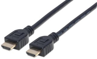 HDMI MANHATTAN HDMI (męski) - HDMI (męski) 3 m 3m /s1x HDMI (wtyk) 1x HDMI (wtyk)
