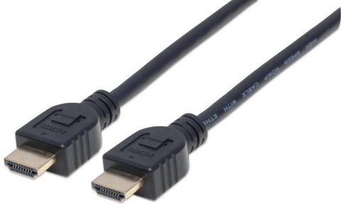 HDMI MANHATTAN HDMI (męski) - HDMI (męski) 3 m 3m /s1x HDMI (wtyk) 1x HDMI (wtyk) HDMI MANHATTAN HDMI (męski) - HDMI (męski) 3 m 3m /s1x HDMI (wtyk) 1x HDMI (wtyk)