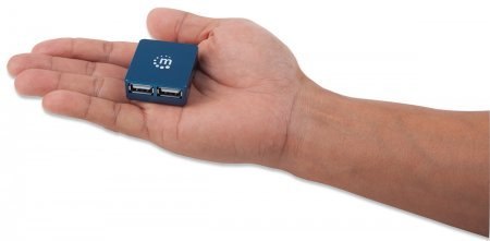 Hub USB MANHATTAN Hi-Speed USB Micro Hub