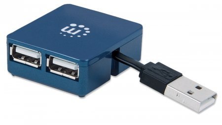 Hub USB MANHATTAN Hi-Speed USB Micro Hub