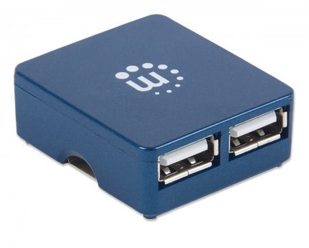 Hub USB MANHATTAN Hi-Speed USB Micro Hub