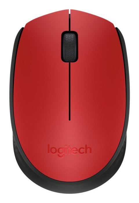 Mysz Logitech M171 910-004641 (optyczna; 1000 DPI; kolor czerwony) Mysz Logitech M171 910-004641 (optyczna; 1000 DPI; kolor czerwony)
