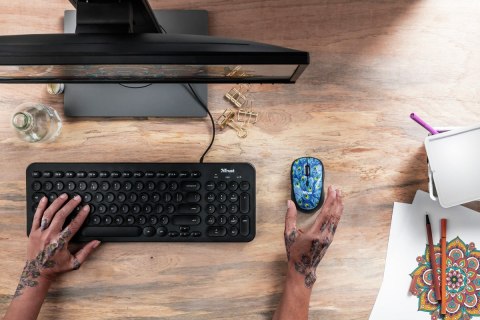 Mysz TRUST Yvi Wireless Peacock Mysz TRUST Yvi Wireless Peacock