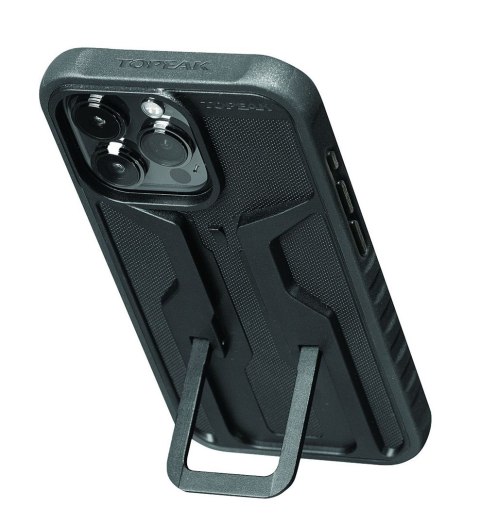 TOPEAK POKROWIEC RIDECASE FOR iPHONE 15 PRO BLACK/GRAY TOPEAK POKROWIEC RIDECASE FOR iPHONE 15 PRO BLACK/GRAY