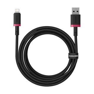 Kabel Baseus Dura 2.4A 2m (czerwono-czarny)