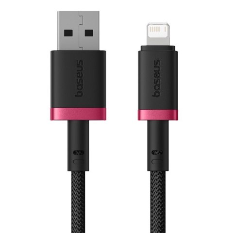 Kabel Baseus Dura 2.4A 2m (czerwono-czarny) Kabel Baseus Dura 2.4A 2m (czerwono-czarny)