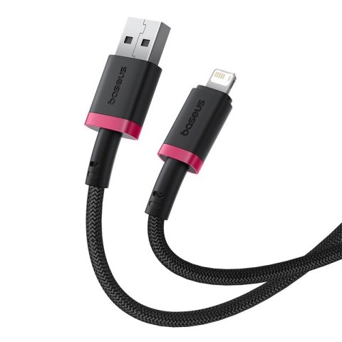 Kabel Baseus Dura 2.4A 2m (czerwono-czarny) Kabel Baseus Dura 2.4A 2m (czerwono-czarny)