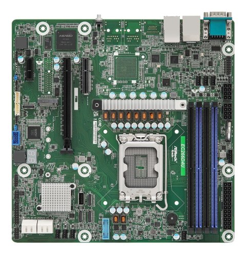 Płyta główna AsRock EC266D4U 1x LGA1700 Intel Xeon E-2400 C266 (4x DIMM, 8x SATA, 4xOCiLink, 1xM.2, 2x1Gbe, IPMI, mATX) Płyta główna AsRock EC266D4U 1x LGA1700 Intel Xeon E-2400 C266 (4x DIMM, 8x SATA, 4xOCiLink, 1xM.2, 2x1Gbe, IPMI, mATX)