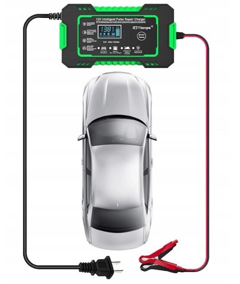 Prostownik akumulatorowy RJ Tianye RJ-C 120501A 12V, 6A Prostownik akumulatorowy RJ Tianye RJ-C 120501A 12V, 6A