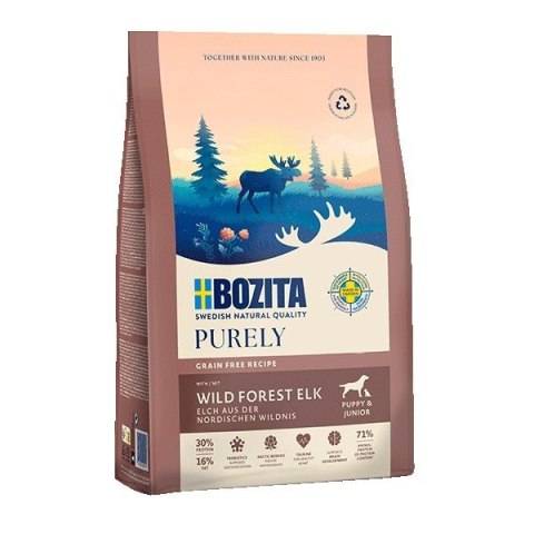 BOZITA Purely kurczak z łosiem karma dla szczeniąt i suk karmiących 11kg BOZITA Purely kurczak z łosiem karma dla szczeniąt i suk karmiących 11kg