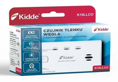 Czujnik dymu i tlenku węgla K10LLCO KIDDE