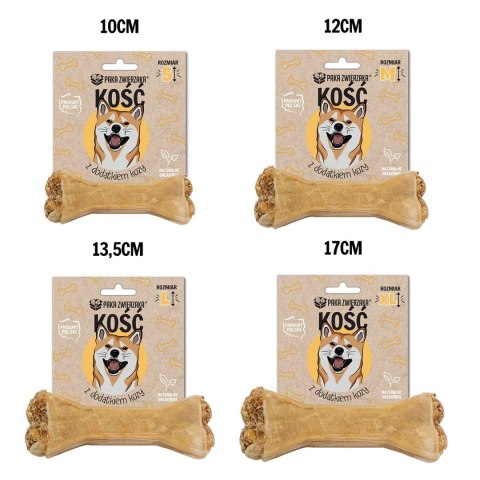 Paka Zwierzaka Kość z dodakiem kozy L-13,5 cm 70g Paka Zwierzaka Kość z dodakiem kozy L-13,5 cm 70g