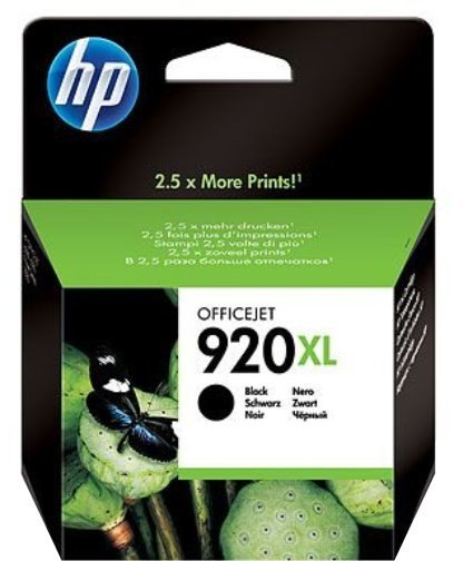 Wkład HP HP 920XL Czarny CD975AE Wkład HP HP 920XL Czarny CD975AE