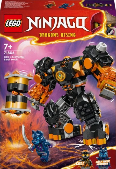 LEGO 71806 Ninjago - Mech żywiołu ziemi Colea