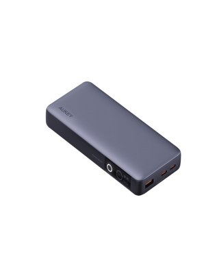 AUKEY POWERBANK 20000MAH, 2X USB-C PD 65W, USB-A 18W, SZARY