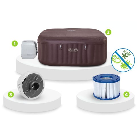 Dmuchane SPA Lay-Z Maldives Pro 7 osobowe Bestway 6001U
