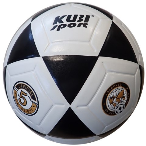 Piłka Nożna do Nogi Piłki Nożnej Football Solidna KUBISPORT Rozmiar 5