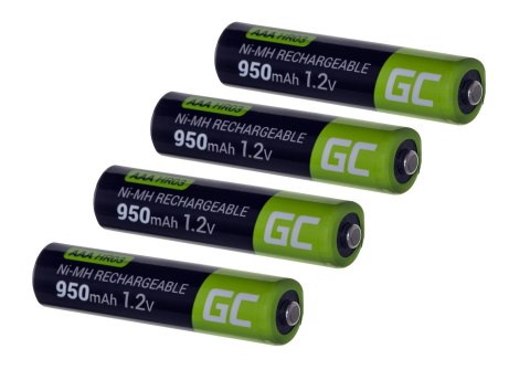 GREEN CELL AKUMULATORKI PALUSZKI 4X AAA R3 950MAH GREEN CELL AKUMULATORKI PALUSZKI 4X AAA R3 950MAH