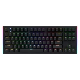 Klawiatura przewodowa Hator GRAVITY X TKL HTK550 MECHANICZNA podświetlana RGB gaming Aurum Orange Linear czarna