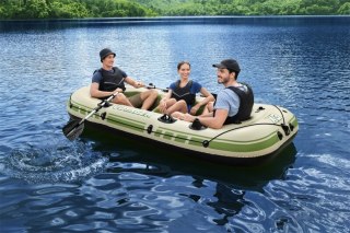 Zestaw Ponton Dmuchany Pompowany Wędkarski Turystyczny BESTWAY VOYAGER X3