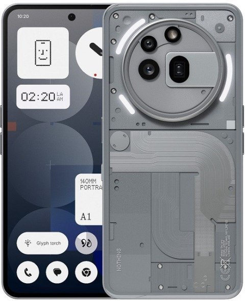 Nothing Phone 3A Pro 5G DS. 12/256GB Grey Nothing Phone 3A Pro 5G DS. 12/256GB Grey