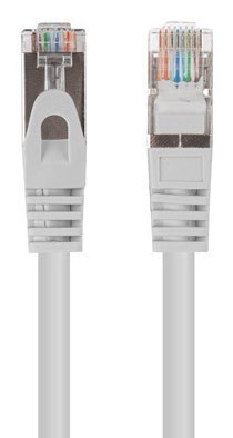 PATCHCORD KAT.6 FTP 0.25M SZARY FLUKE PASSED LANBERG 10-PACK
