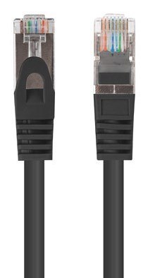 PATCHCORD KAT.6 FTP 5M CZARNY FLUKE PASSED LANBERG 10-PACK