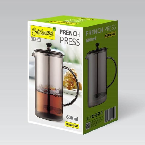 Prasa francuska MAESTRO 600ML MR-1861-600 Prasa francuska MAESTRO 600ML MR-1861-600