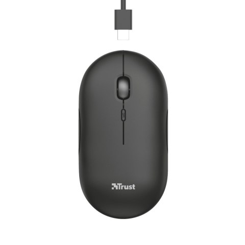 Mysz TRUST Puck Rechargeable Wireless Ultra-Thin Black Mysz TRUST Puck Rechargeable Wireless Ultra-Thin Black