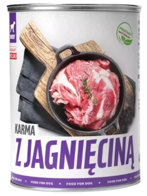Tuf Tuf Puszka mielonka z jagnięciną 400g Tuf Tuf Puszka mielonka z jagnięciną 400g