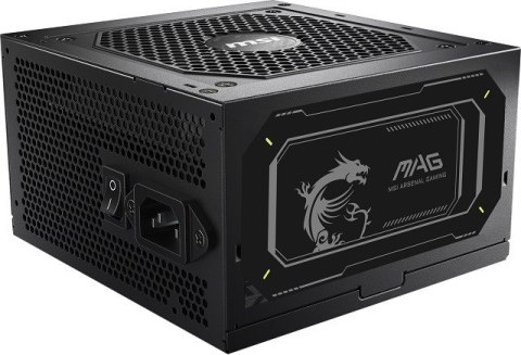 Zasilacz MSI MAG A850GL 850W PCIE5 II 80+ Gold ATX 3.1 Zasilacz MSI MAG A850GL 850W PCIE5 II 80+ Gold ATX 3.1