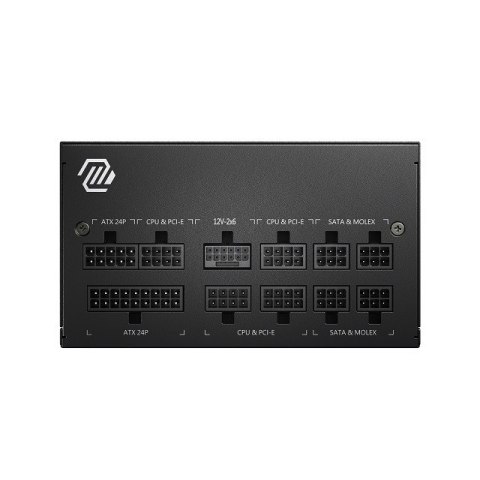Zasilacz MSI MAG A850GL 850W PCIE5 II 80+ Gold ATX 3.1 Zasilacz MSI MAG A850GL 850W PCIE5 II 80+ Gold ATX 3.1