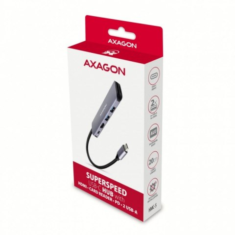 Hub USB AXAGON HMC-5 Hub USB AXAGON HMC-5
