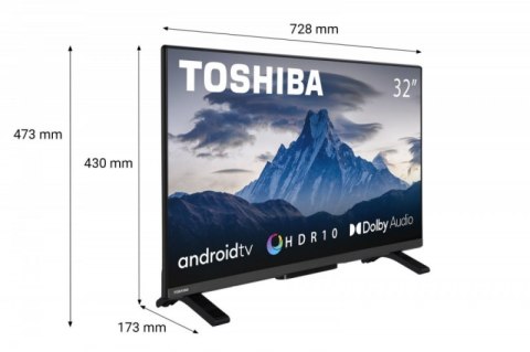 Telewizor TOSHIBA LED 32″ Full HD Android (32LA2E63DG) Telewizor TOSHIBA LED 32″ Full HD Android (32LA2E63DG)