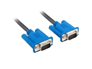 LANBERG CA-VGAC-10CU-0018-BK 1.8m /sD-sub 15pin Męska D-sub 15pin Męska