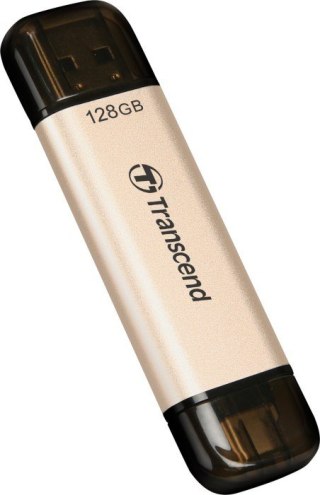 Pendrive TRANSCEND JetFlash 930C 128 GB (128 GB /Złoto-czarny )