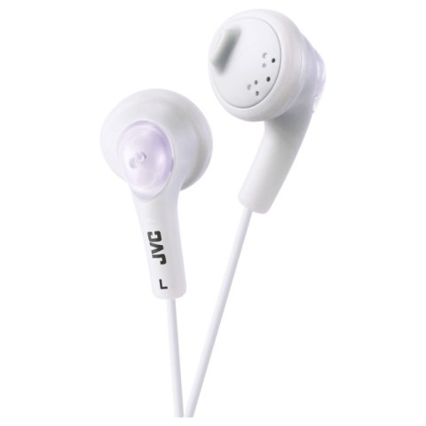 Słuchawki Douszne JVC Gumy Biały (1m /3.5 mm (niklowany) wtyk/Biały) Słuchawki Douszne JVC Gumy Biały (1m /3.5 mm (niklowany) wtyk/Biały)