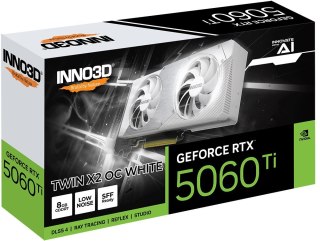 Karta graficzna INNO3 RTX 5060 Ti Twin X2 OC WHITE 8GB