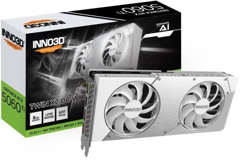 Karta graficzna INNO3 RTX 5060 Ti Twin X2 OC WHITE 8GB