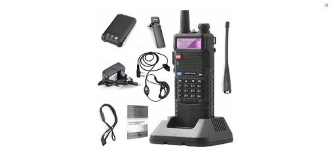 Krótkofalówka Baofeng UV-5R HTQ 3800mAh PMR Radio, Walke Talke, FM radio Krótkofalówka Baofeng UV-5R HTQ 3800mAh PMR Radio, Walke Talke, FM radio