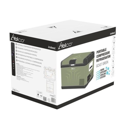 PRZENOŚNA LODÓWKA KOMPRESOROWA GCX47 GREEN PRZENOŚNA LODÓWKA KOMPRESOROWA GCX47 GREEN