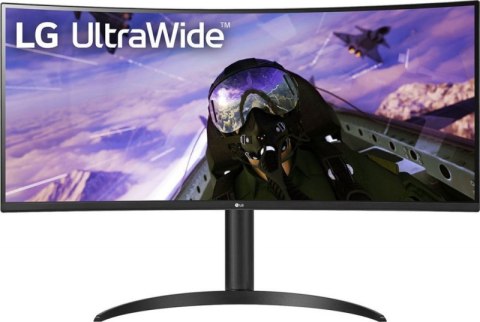 Monitor LG 34WP65CP-B.AEU (34" /VA /160Hz /3440 x 1440 /Biało-srebrny)