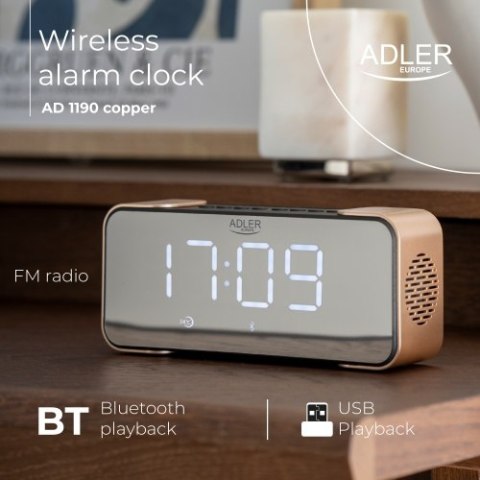 Radiobudzik bezprzewodowy