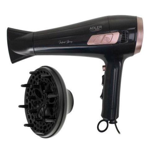 Suszarka ze zwijanym przewodem - 2400W + dyfuzor Suszarka ze zwijanym przewodem - 2400W + dyfuzor