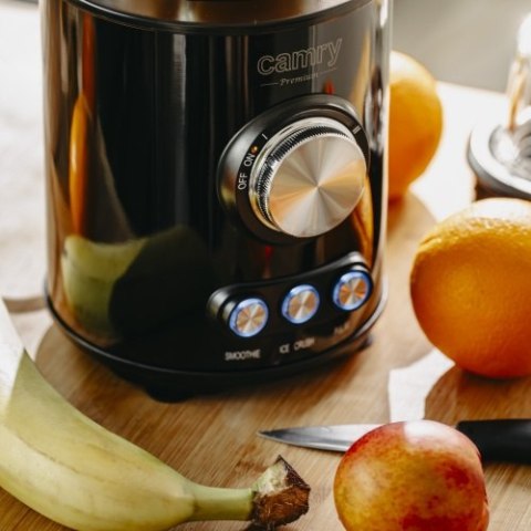 Blender kielichowy - tytanowe ostrza - szklany dzbanek 1,5l