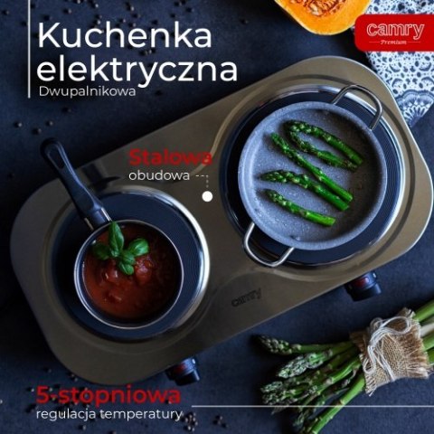 Kuchenka elekt. dwupalnikowa