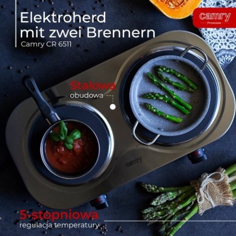 Kuchenka elekt. dwupalnikowa