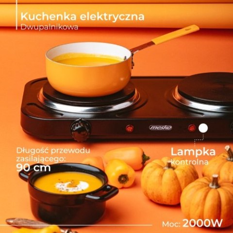 Kuchenka elekt. dwupalnikowa