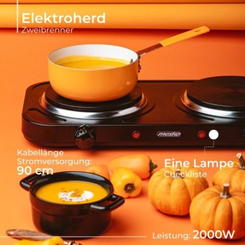 Kuchenka elekt. dwupalnikowa